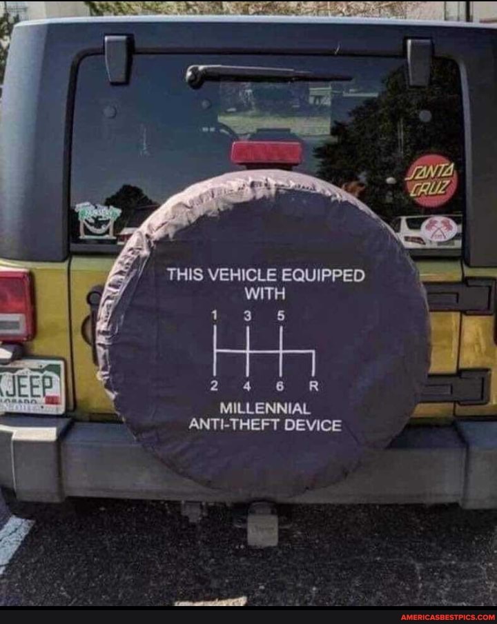 / THIS VEHICLE EQUIPPED WITH
OR MILLENNIAL
ANTI-THEFT DEVICE