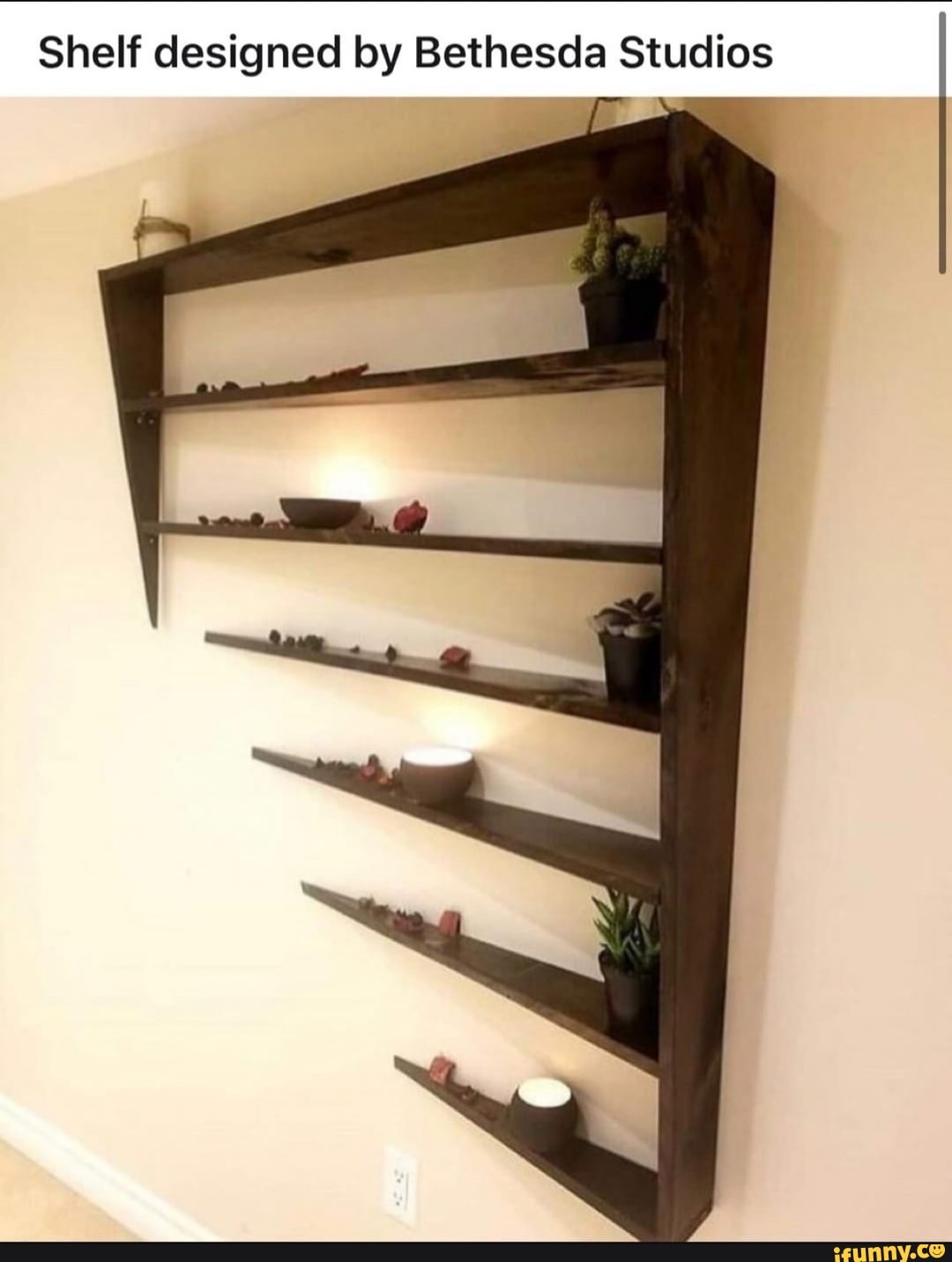 Shelf designed by Bethesda Studios