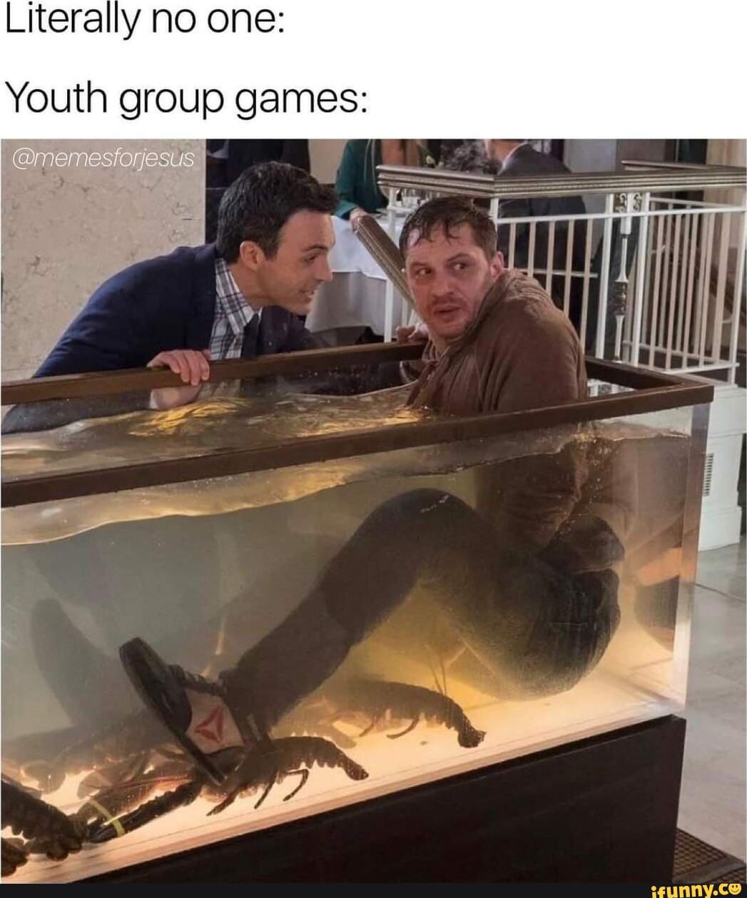 Anyone... Anyone want to pray...? . . #youthgroup #youthministry # churchmemes, image size:1047x1259