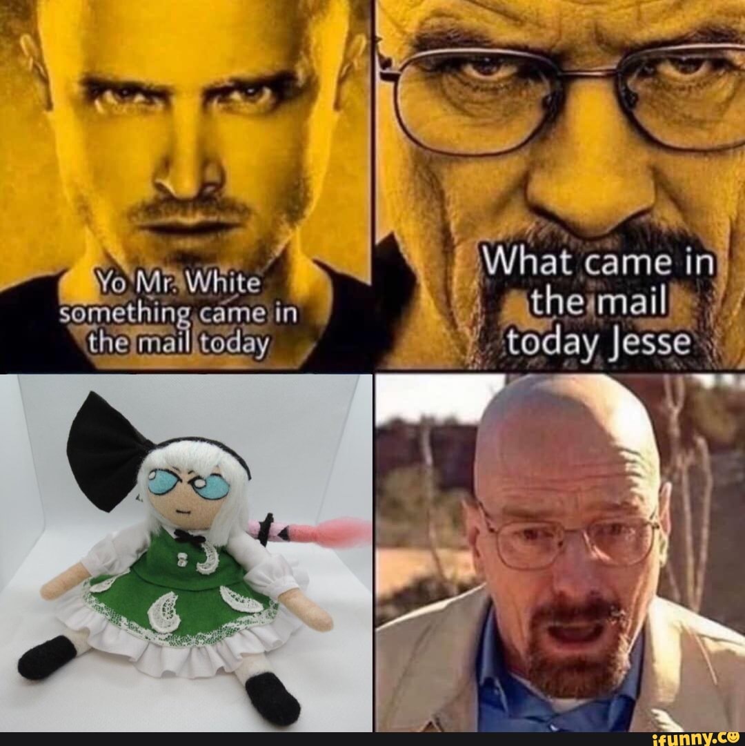 What came in somethin came in theymail themal today Jesse
