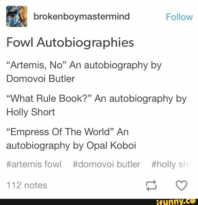 Artemis, Holly, and Butler., Artemis Fowl