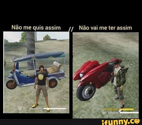 Não vai me ter assim
Não me quis assim