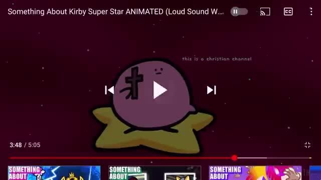 Something About Kirby Super Star ANIMATED (Loud Sound WWW. al this  christion chonnel - iFunny Brazil