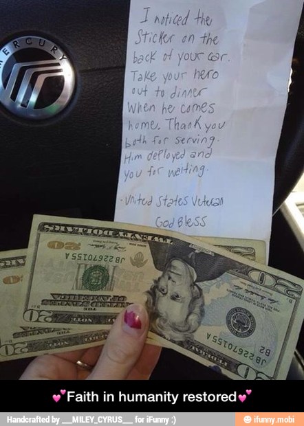 w"Faith in humanity restored y" - đź’•Faith in humanity restoredđź’•