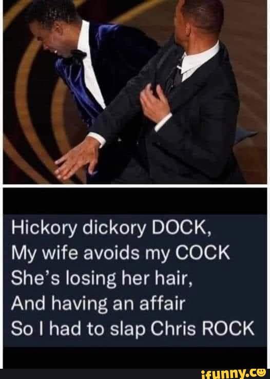 Hickory Dickory Dock My Wife Avoids My Cock Shes Losing Her Hair And Having An Affair So I