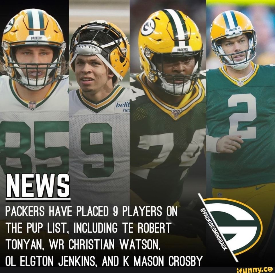 Packers Tonyan, Watson, and Jenkins come off PUP list