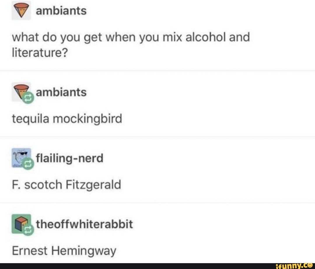 What do you get when you mix alcohol and literature? Gambiants tequila