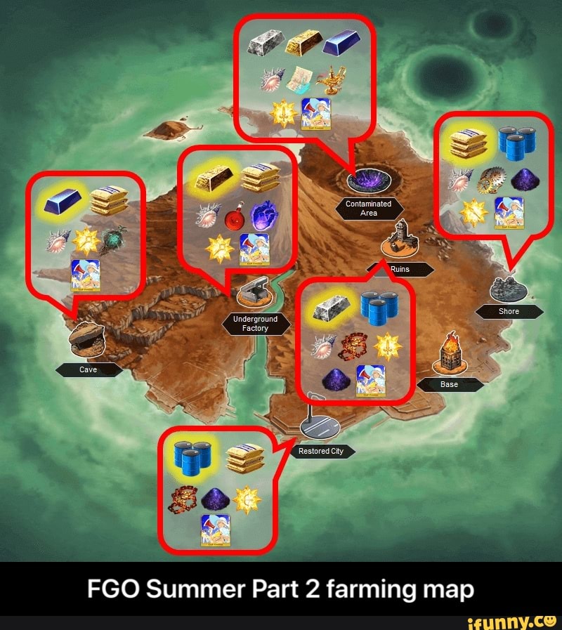 FGO Summer Part 2 farming map FGO Summer Part 2 farming map iFunny