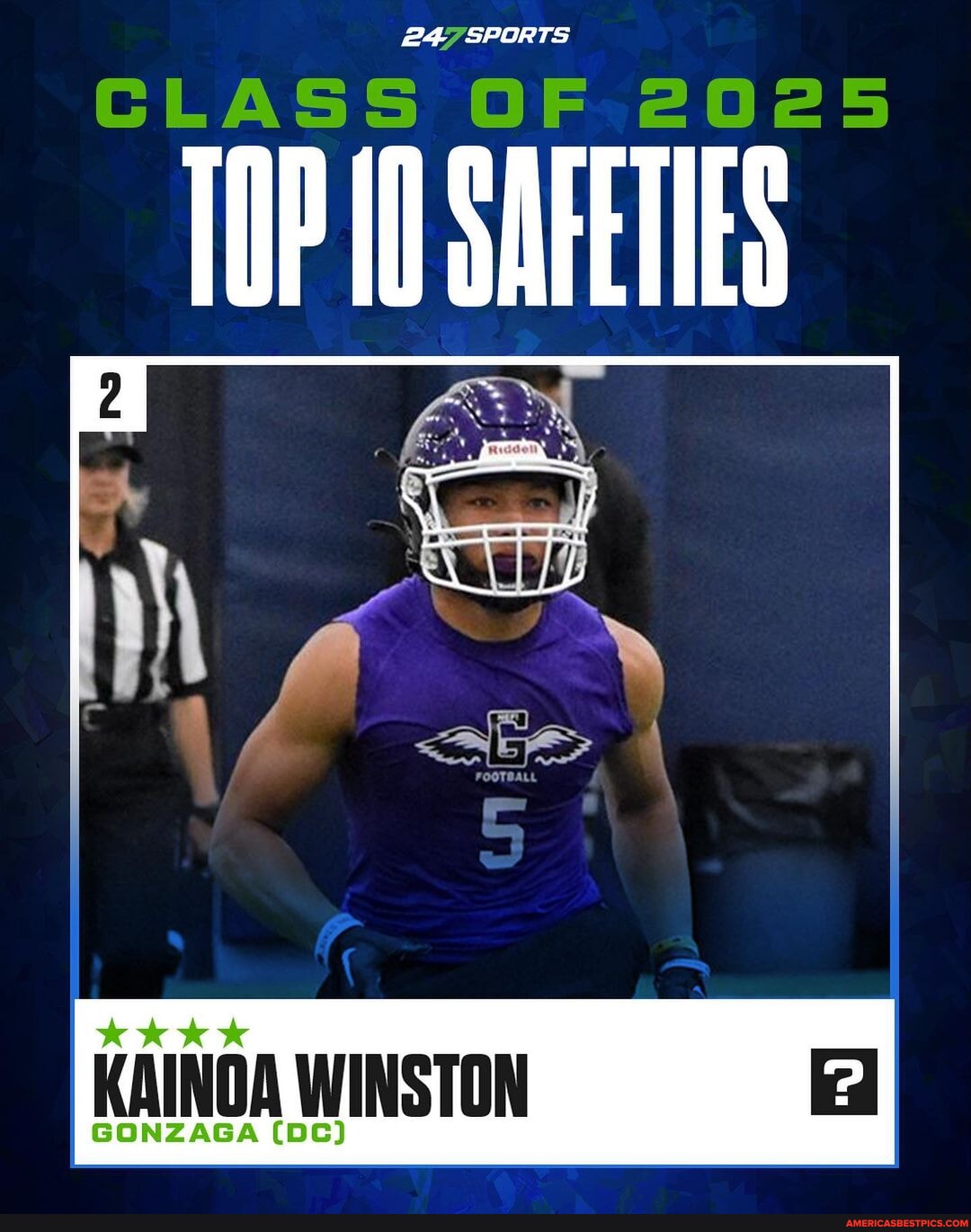 The Top 10 Safeties in the Class of 2025. 🏈 cfb collegefootball 