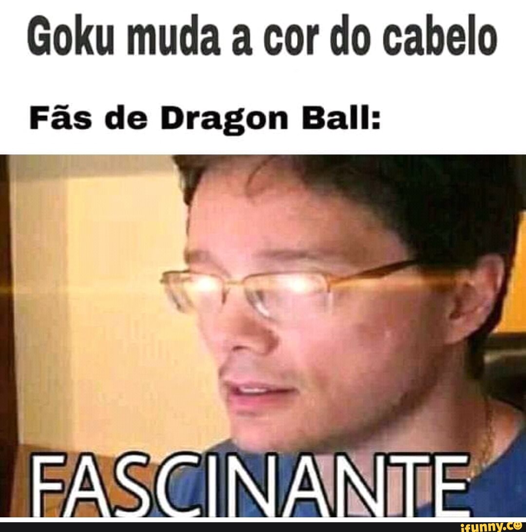 Goku muda a cor do cabelo
Fas de Dragon Ball: