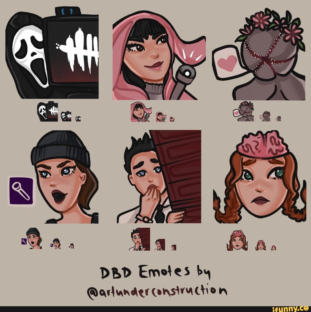 DBD Emotes by MarlunderConstyuchion - iFunny