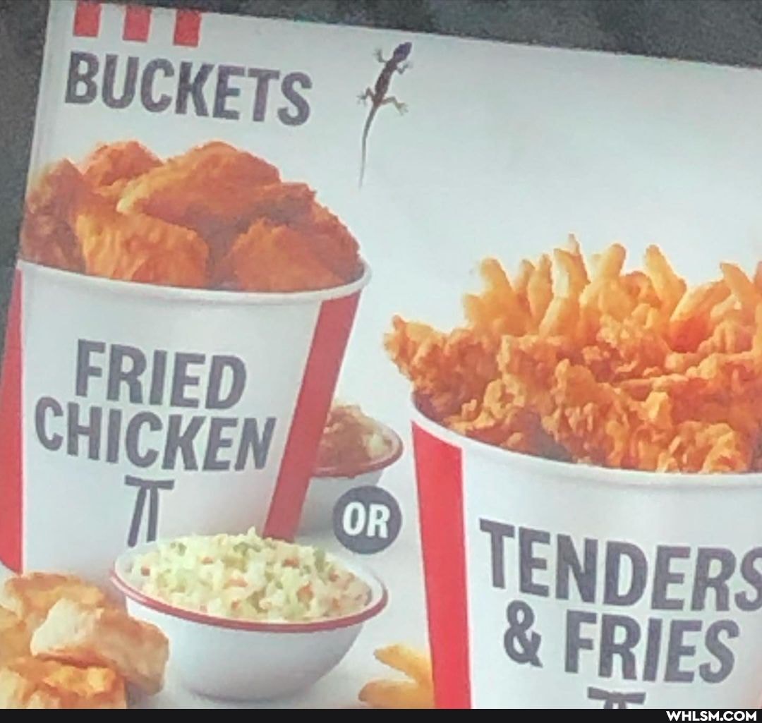 BUCKETS
FRIED I
TENDERS
" & FRIES