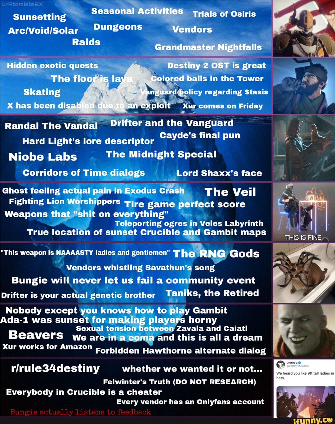 Sunsetting Seasonal Activities Trials Of Osiris Dungeons Vendors Raids 