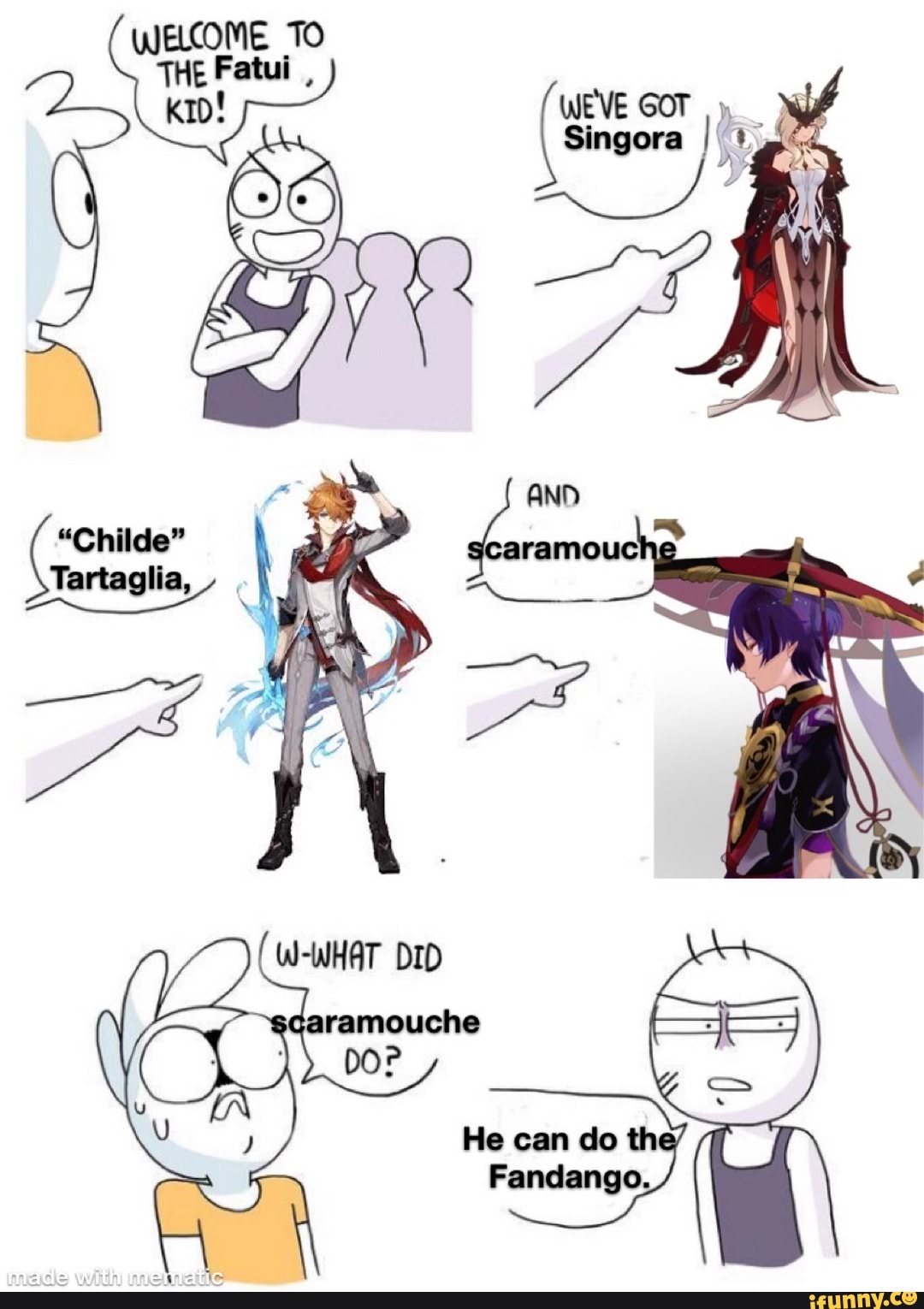El
He can de
Fandango