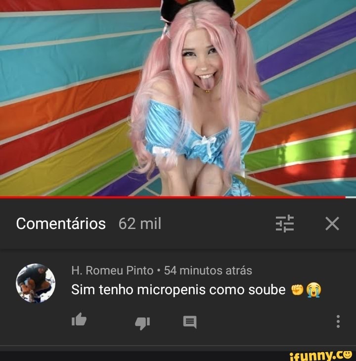 H. Romeu Pinto 54 minutos atrás 3 Sim tenho micropenis como soube 6