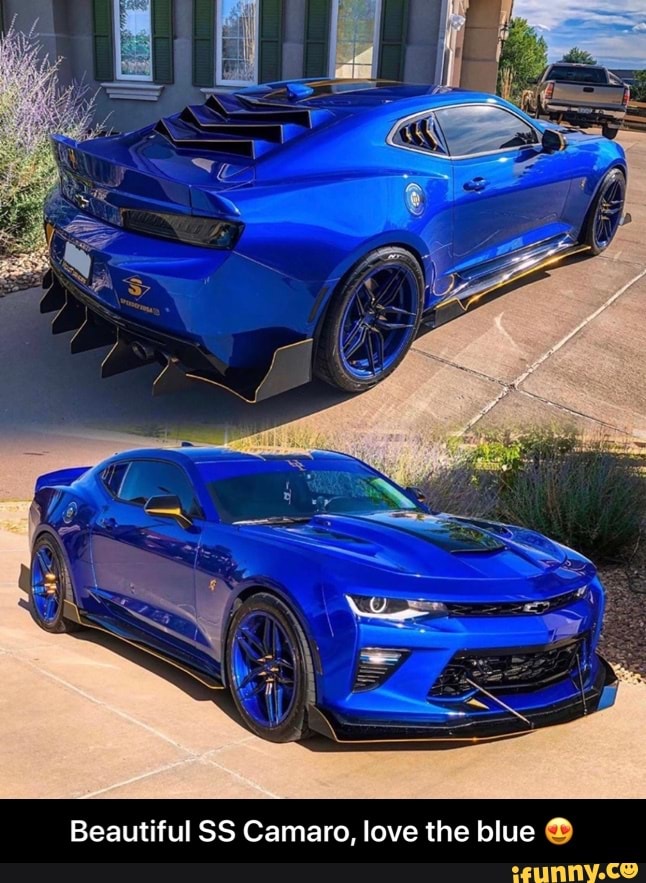 Beautiful SS Camaro, love the blue ® - Beautiful SS Camaro, love the