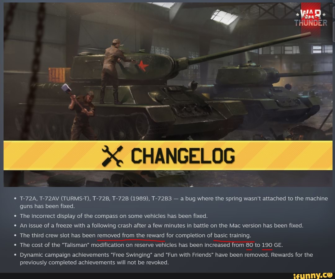 Thunger Bu Changelog T 72a T 72av Turms 1 T 72b T 72b 19 T 72b3