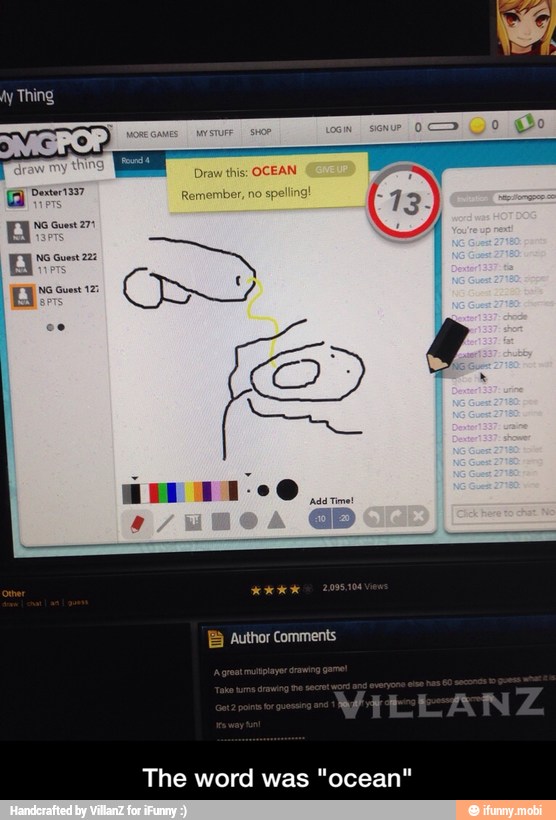 word was "ocean" The - The word was "ocean"