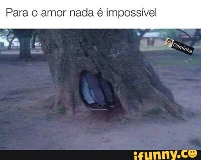 ra o amor nada
é impossível