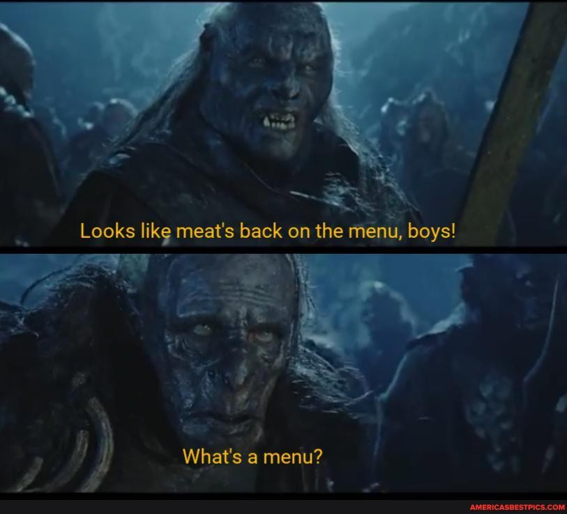 Looks Like Meat S Back On The Menu Boys What S A Menu America S Best Pics And Videos