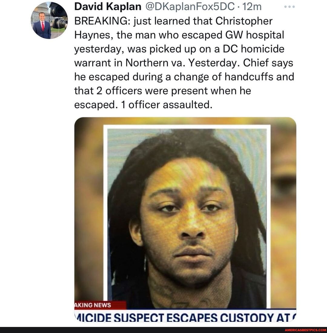 FYI David Kaplan DKaplanFox5DC BREAKING just learned that