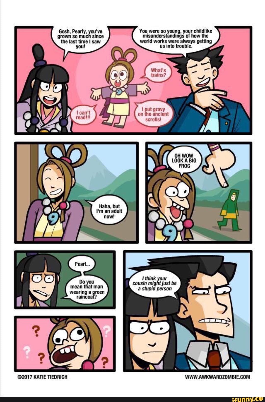 Ace attorney comic