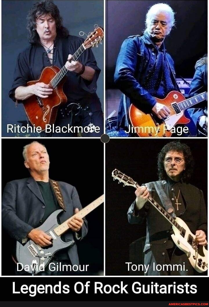 Ritchie Blackmore age David Gilmour Tony lommi. Legends Of Rock ...