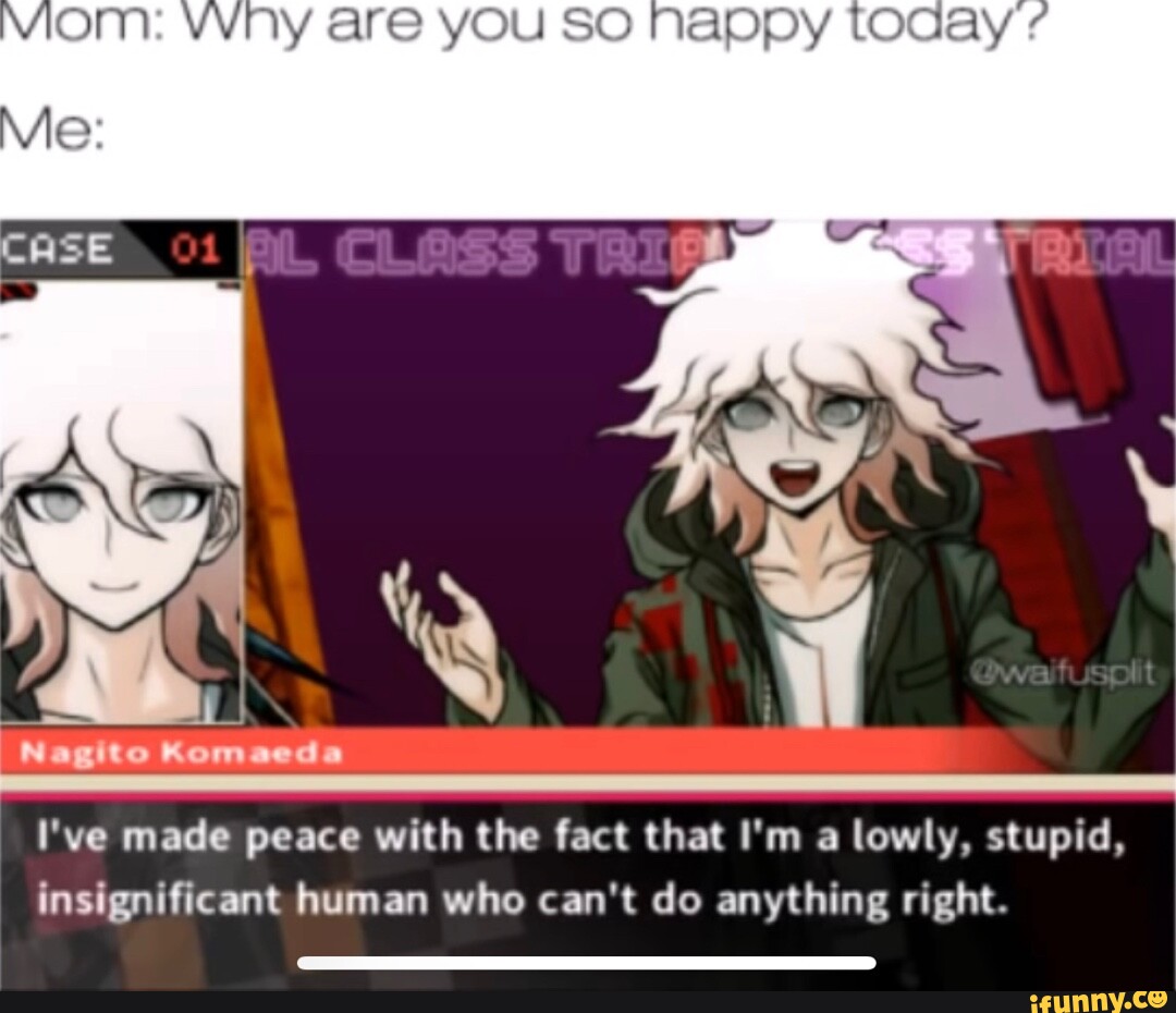 Nagito memes. Best Collection of funny Nagito pictures on iFunny