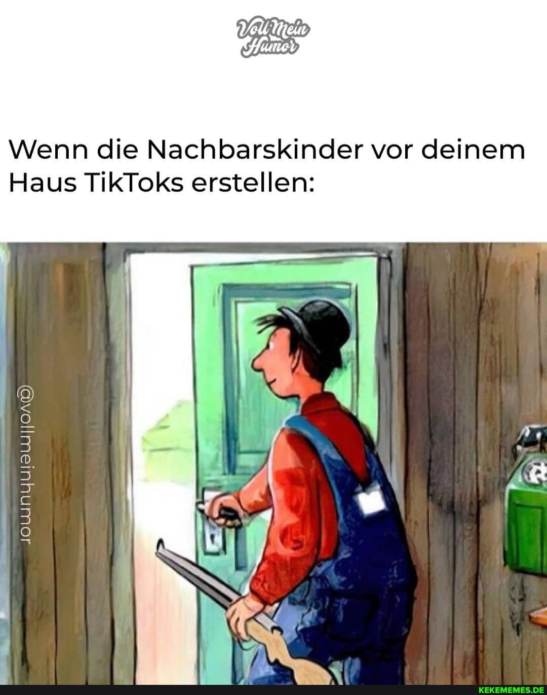 Wenn die Nachbarskinder vor deinem
Haus TikToks erstellen: