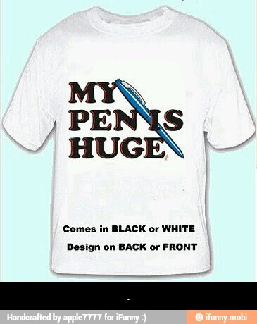 Comes in BLACK or WHITE
Design on BACK or FRONT - .