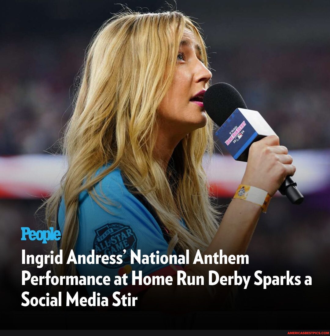 The 2024 Home Run Derby kicked off with a performance from Ingrid(00)