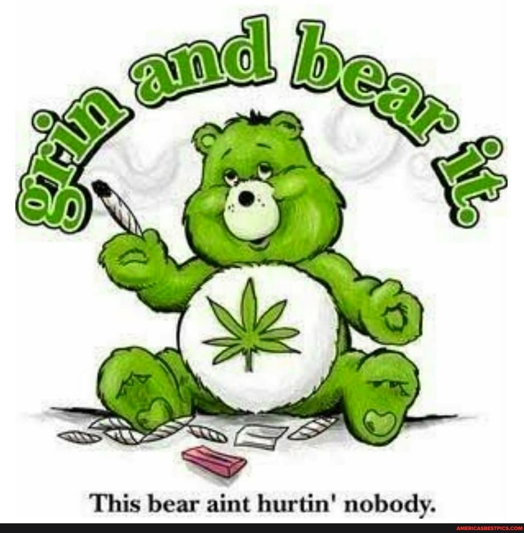 This bear aint hurtin' nobody.