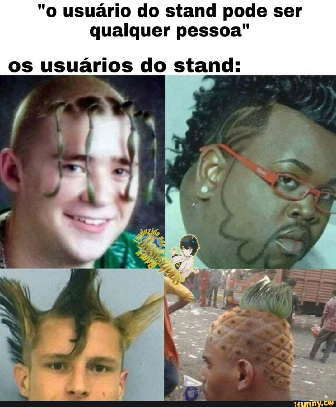 "o usuário do stand pode ser qualquer pessoa"
os usuários do stand: