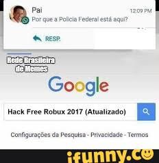 Pai
Porque a Polca Federa! está
Google
Configurações da pesquisa Privacidade Termos