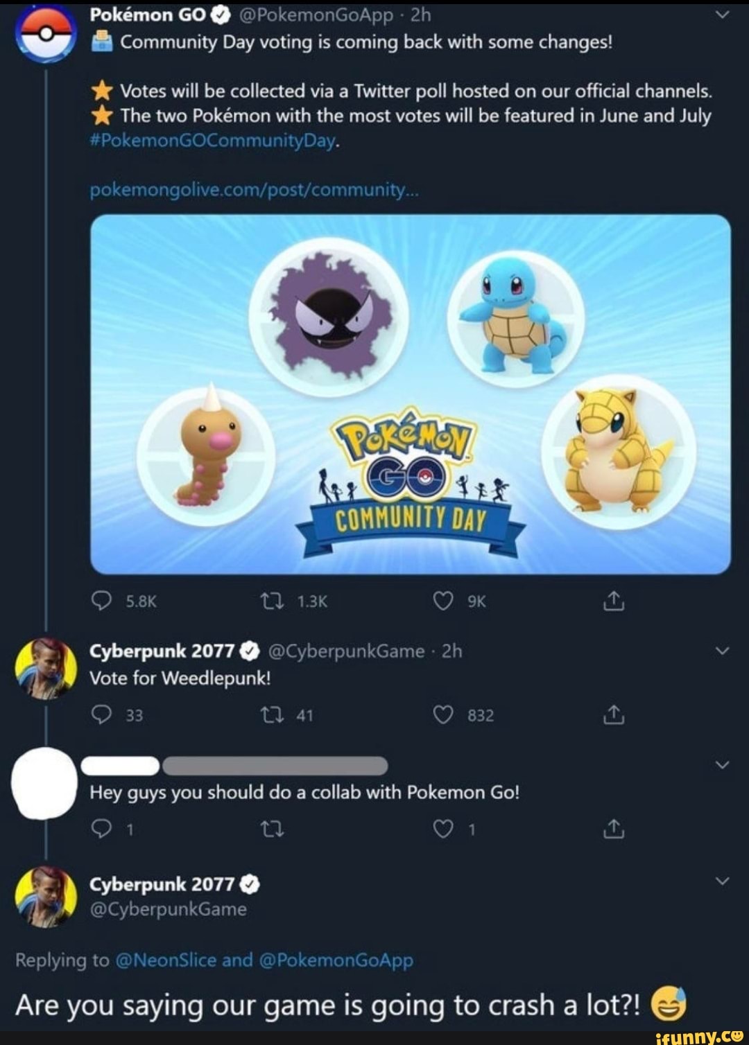 Pokmon Go Pokemongoapp Community Day Voting Is Coming Back With Some Changes Votes Will Be Collected Via A Twitter Poll Hosted On Our Official Channels The Two Pokemon With The Most