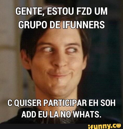 GENTE, EST OU FZD UM
GRUPO DEJIRUNNERS