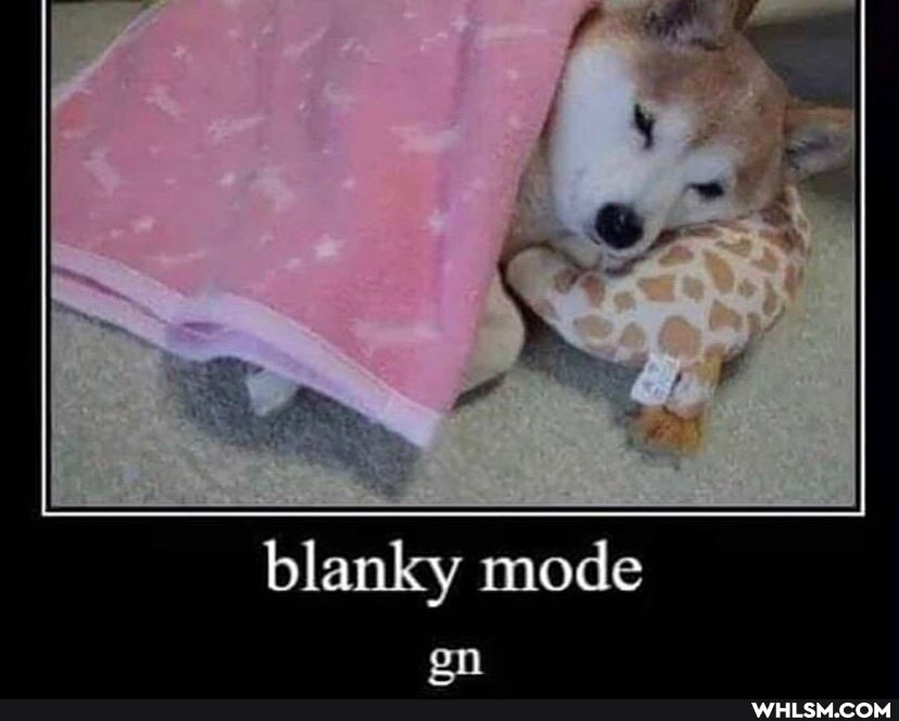 blanky mode