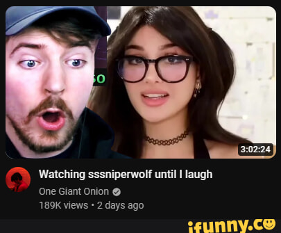 OF Watching sssniperwolf until I laugh One Giant Onion @ 189K views 2 ...