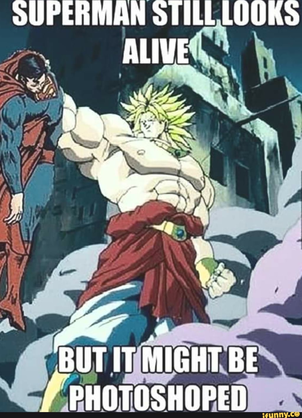 Superman Vs Broly