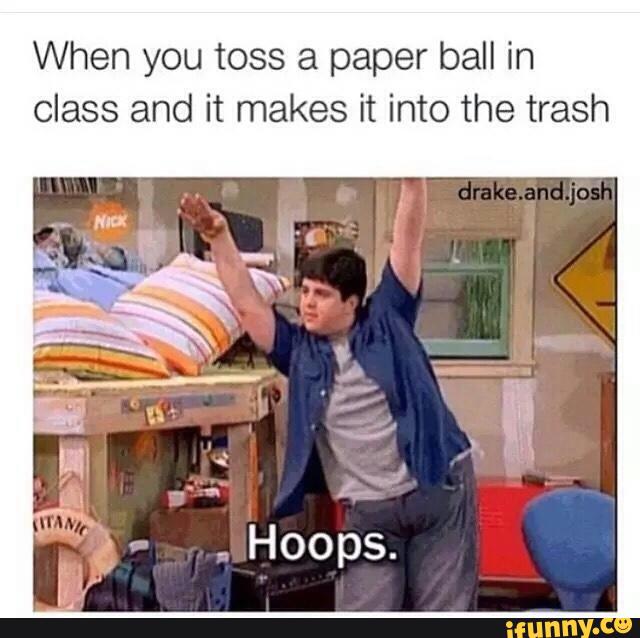 paper ball toss