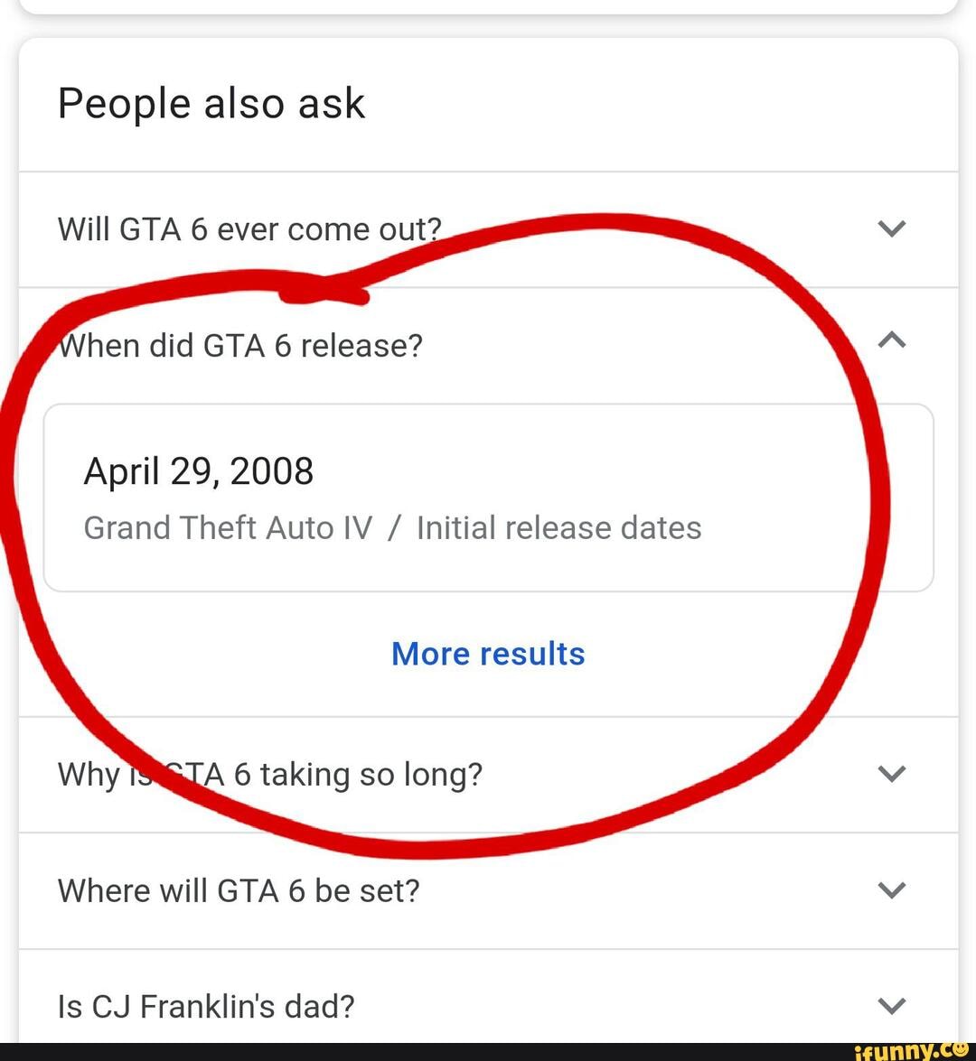 will gta 6 ever come out
