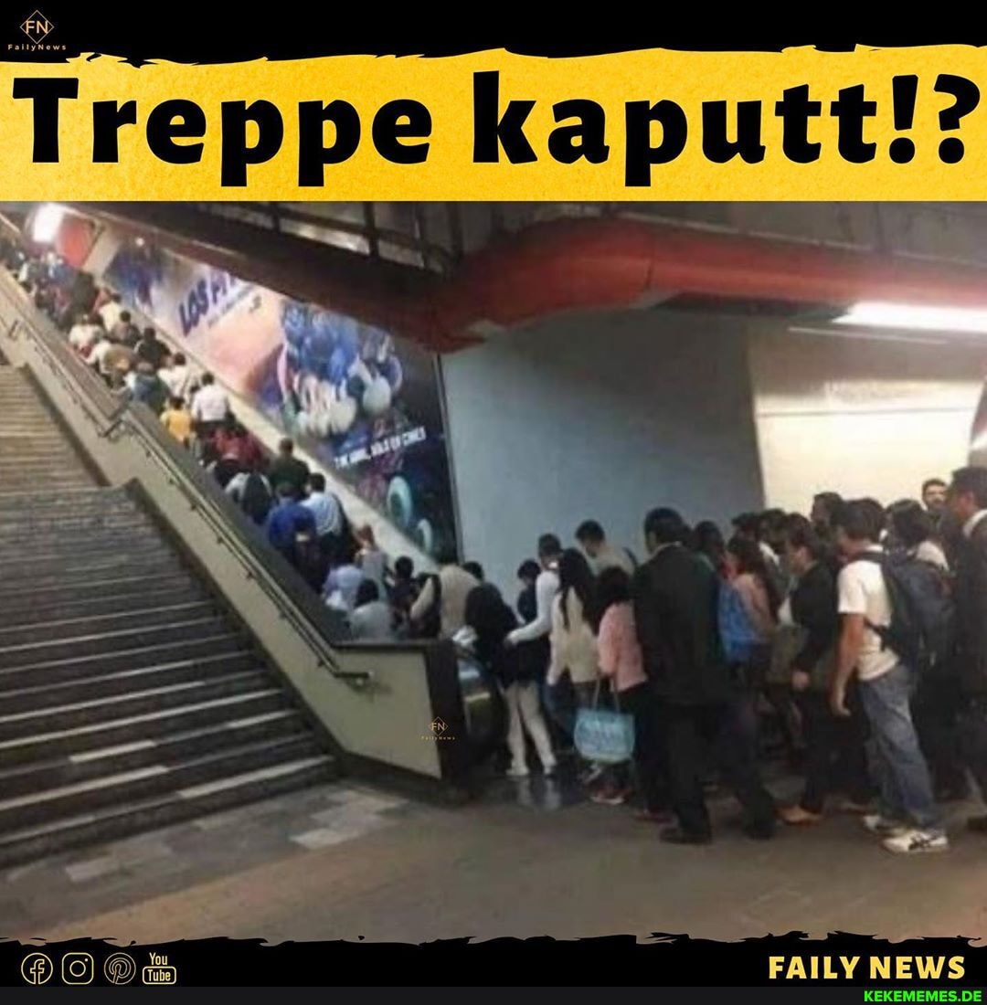 Treppe kaputt!?