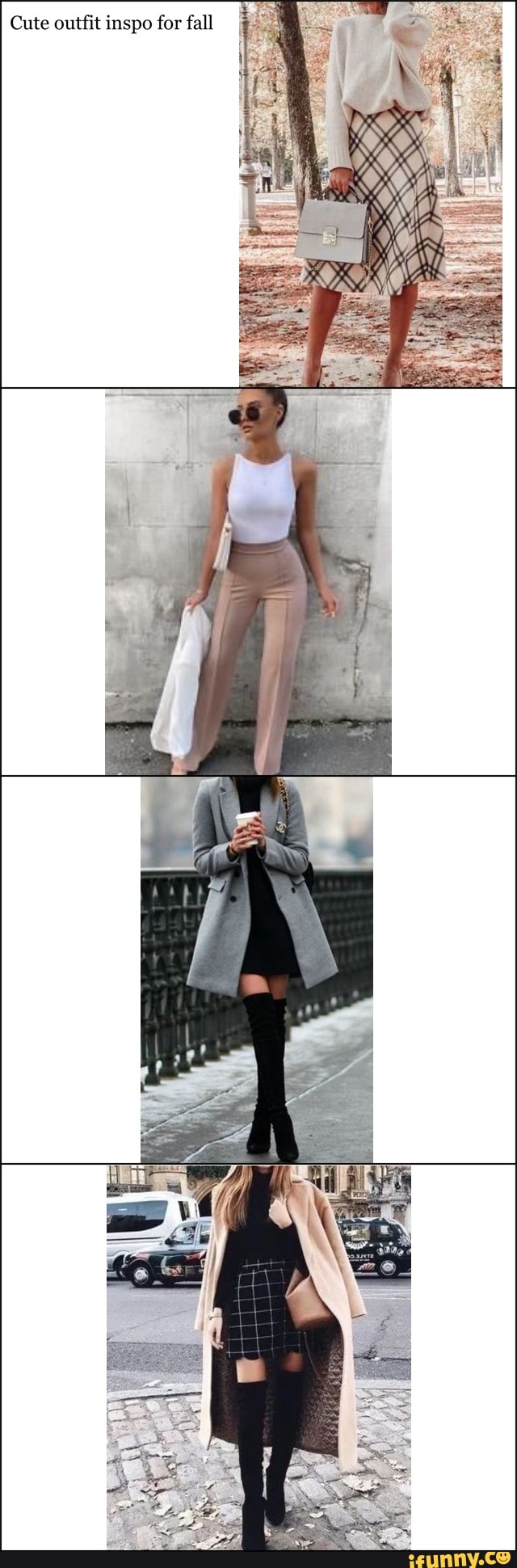 Cute outfit inspo for fall