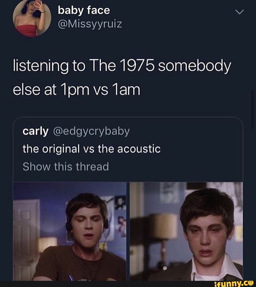 the 1975 somebody else