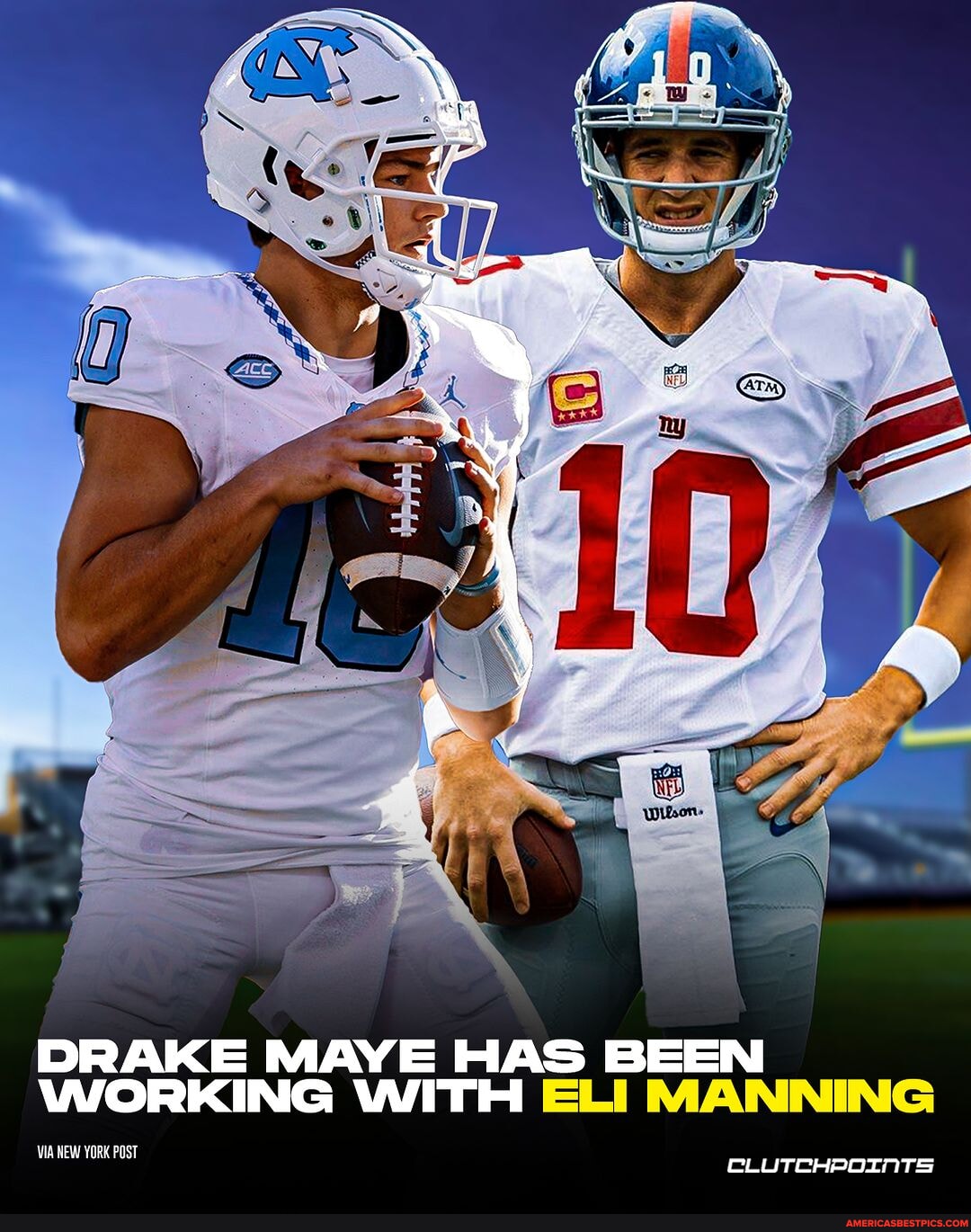 Drake Maye revealed that, throughout his Draft process, he has been ...