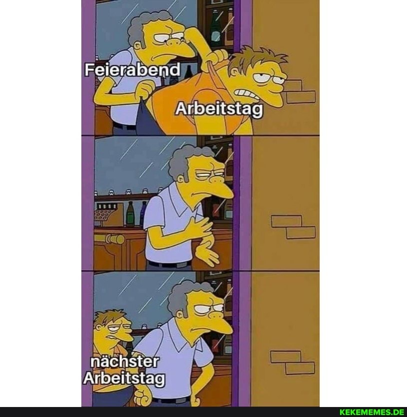 Feierabend
Arbeitstag
nächster
Arbeitstag