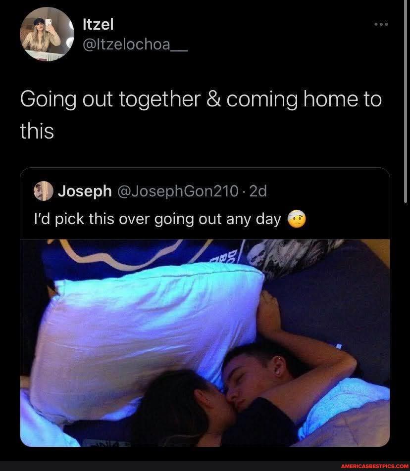 Going out together & coming home to this
Joseph @JosephGon210
I'd pick this over going out any day