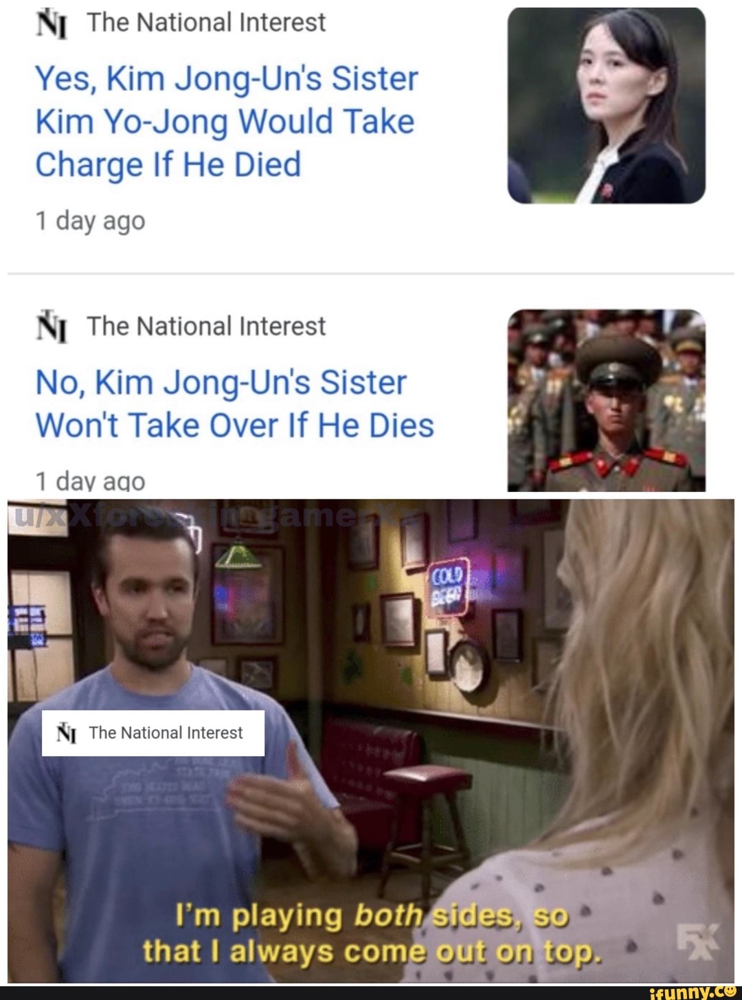 Ni The National Interest Yes Kim Jong Un S Sister Kim Yo Jong