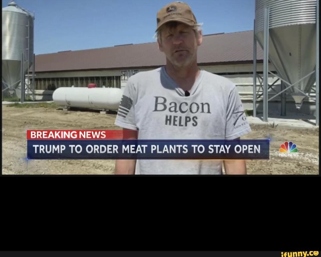 y
MP TO ORDER MEAT PLANTS TO ca OPEN