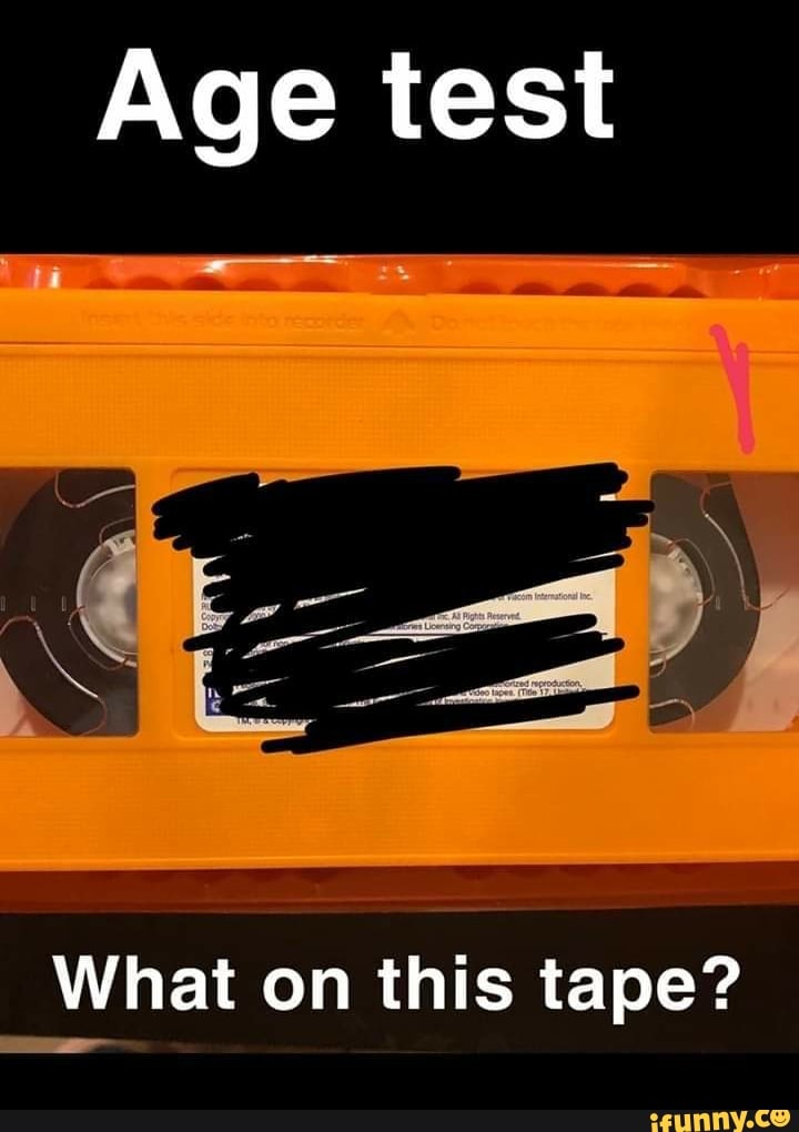 What on this tape?